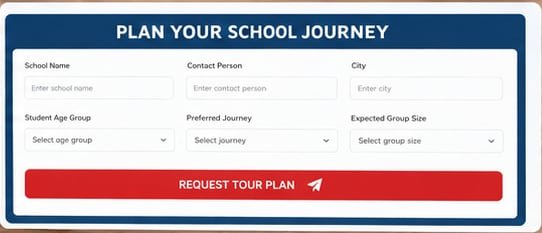 Sprouts Edu Tours enquiry form